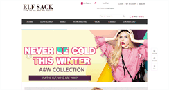 Desktop Screenshot of elfsack.com